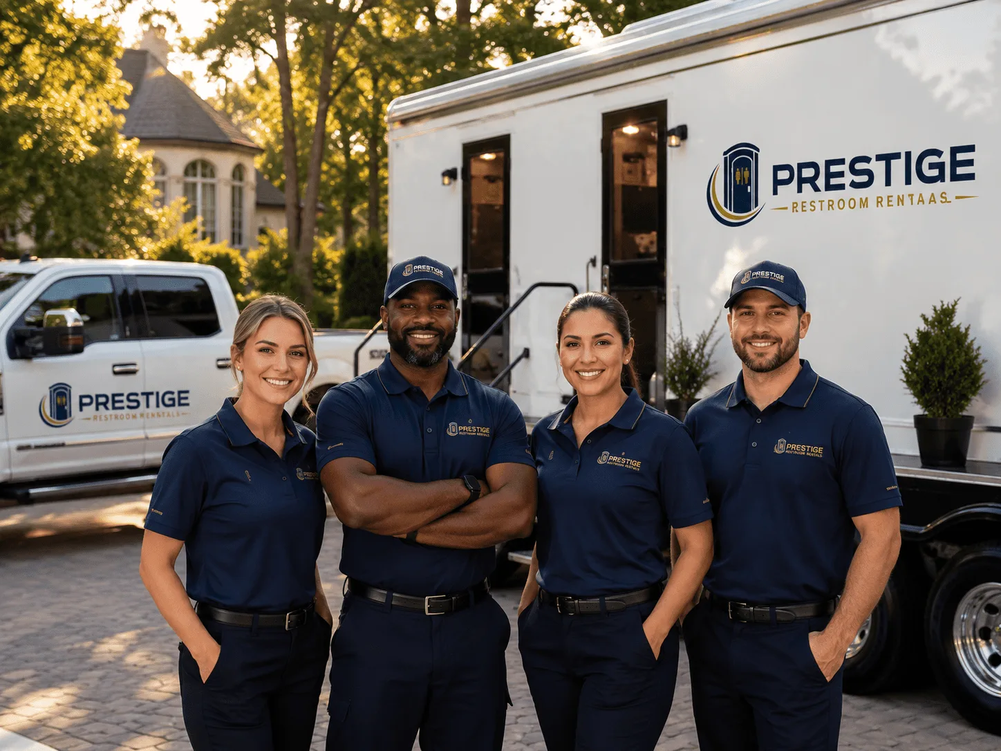 Trusted Luxury Portable Restrooms company in Sigel, IL